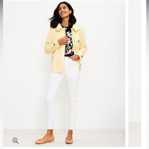 Ann Taylor LOFT White Jeans Pants 26